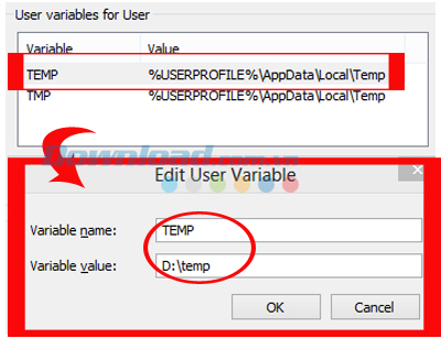 Cách xử lý lỗi máy tính thiếu bộ nhớ tạm