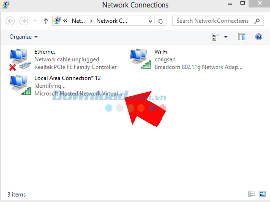 Mạng wifi vừa tạo Thủ thuật phát wifi trên windows 7, 8 không cần dùng phần mềm