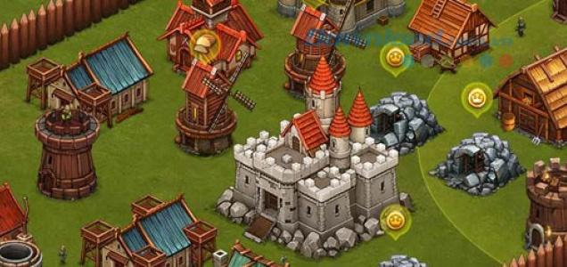 Mẹo kiếm kim cương miễn phí trong game Throne Rush