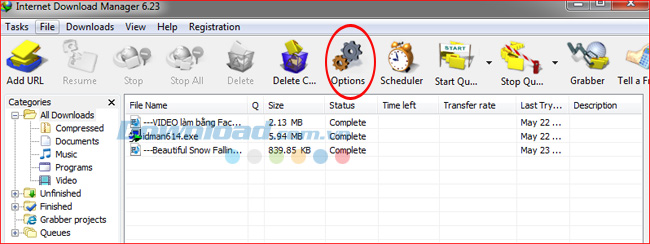 Sửa lỗi IDM tự động tải nhạc trên các trình duyệt