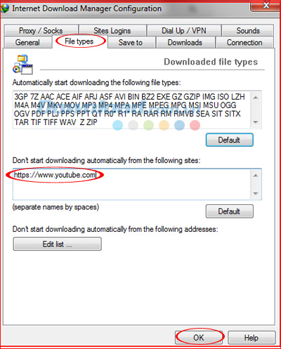 Sửa lỗi IDM tự động tải nhạc trên các trình duyệt