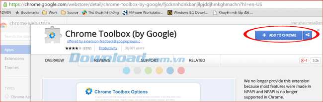 Cách tạo thông báo khi đóng nhiều tab trên Chrome