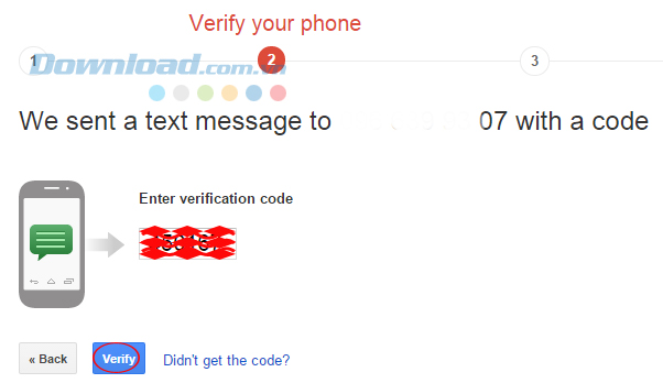 Bước 2 Cách tạo bảo mật 2 bước cho Google Mail