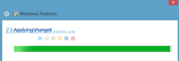 Applying changes Cách gỡ bỏ hoàn toàn Internet Explorer trên máy tính