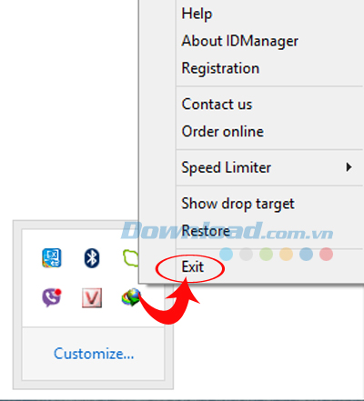 Tắt icon IDM Cách sửa lỗi IDM báo Fake Serial Number