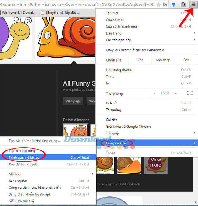 Công cụ khác / Trình quản lý tác vụ Khắc phục lỗi Chrome sử dụng quá nhiều RAM