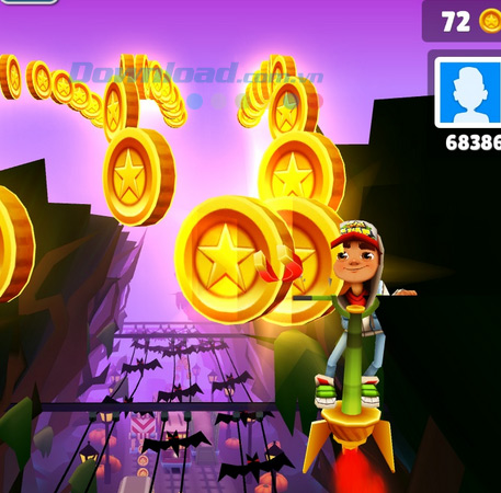 Những vật phẩm hỗ trợ trong game Subway Surfers