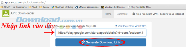 Cách tải file APK về máy tính không dùng phần mềm