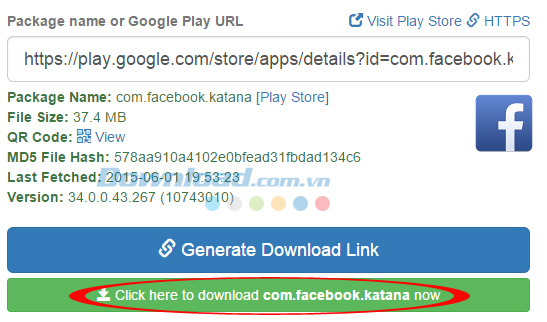Cách tải file APK về máy tính không dùng phần mềm