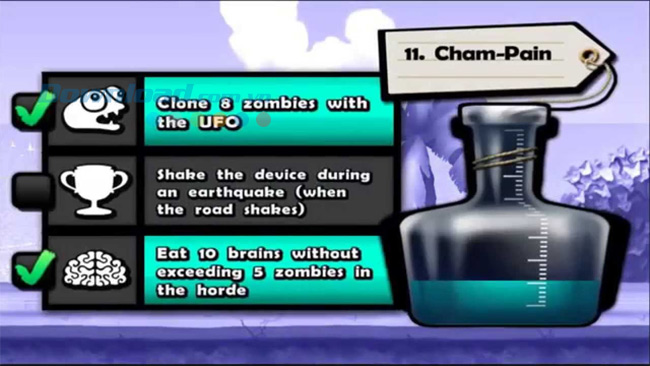 Các nhiệm vụ được hoàn thành Cách đạt được điểm cao trong game Zombie Tsunami