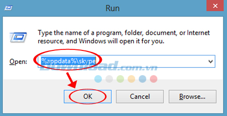 nhập từ khóa vào ô tìm kiếm Khắc phục lỗi "Skype has stoppped working" hiệu quả nhất