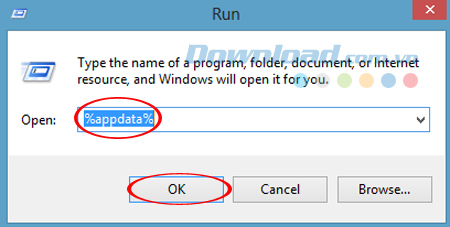 nhập từ khóa vào hộp thoại Khắc phục lỗi "Skype has stoppped working" hiệu quả nhất