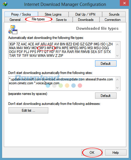 Khắc phục lỗi IDM không tải file MP4 trên Chrome