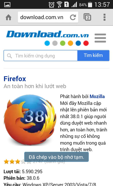 Hướng dẫn dùng tính năng chạm để tìm kiếm trên Chrome