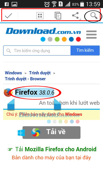Hướng dẫn dùng tính năng chạm để tìm kiếm trên Chrome