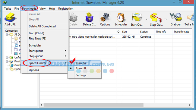 Cách giới hạn tốc độ download của IDM hiệu quả nhất