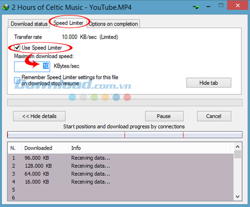 Cách giới hạn tốc độ download của IDM hiệu quả nhất