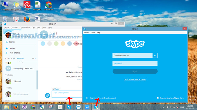 Chat 2 skype cùng lúc Những điều cần biết về Skype - Phần 4