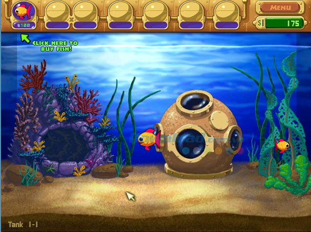 Kinh nghiệm chơi Adventure trong game Insaniquarium Deluxe 