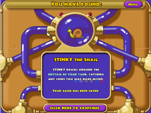 Kinh nghiệm chơi Adventure trong game Insaniquarium Deluxe 