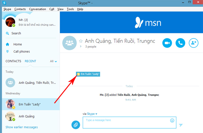 Cách thực hiện cuộc gọi nhóm trong Skype