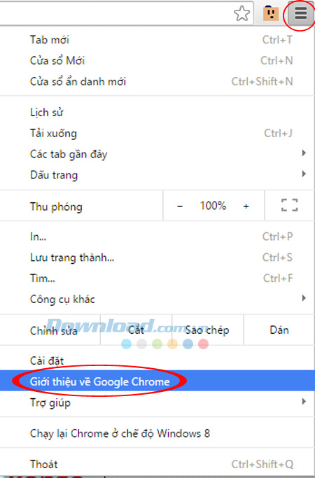 Giao diện chính Chrome Cách tăng tốc trình duyệt Chrome hiệu quả nhất