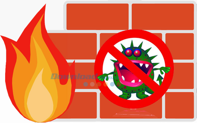 kiểm tra tường lửa Khắc phục lỗi "This webpage is not available" trên Chrome