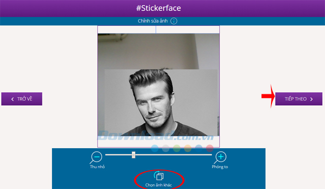 Hướng dẫn chèn Sticker vào ảnh chân dung