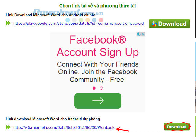 Cách tải Microsoft Office cho Android ở Việt Nam