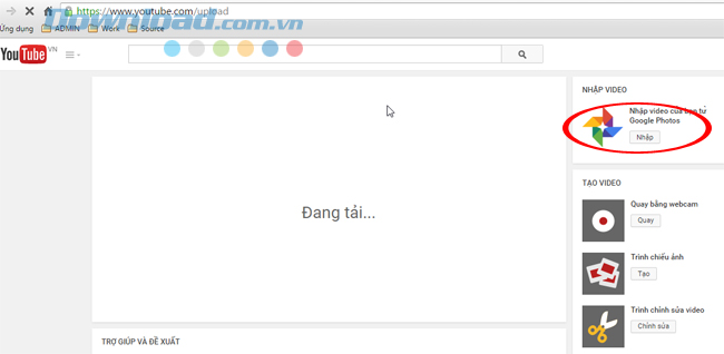 Up lên Youtube Những thủ thuật không thể bỏ qua với Google Photos