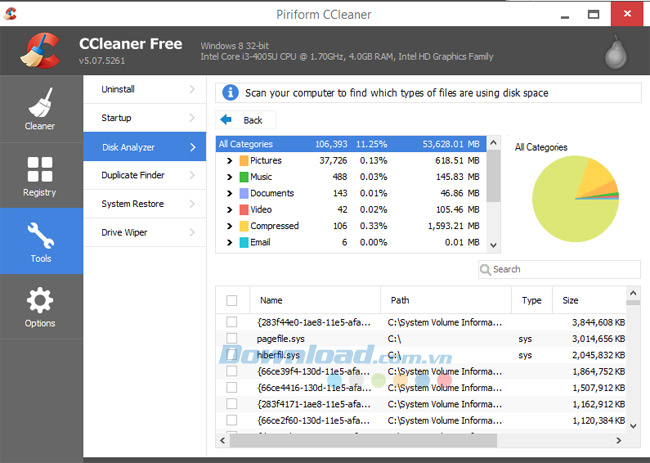 Quét thành công 3 tính năng ít người biết tới của CCleaner