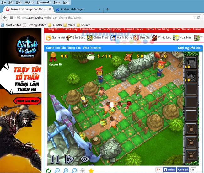 Chơi game sau khi fix lỗi