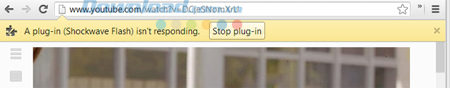 stop plug-in Khắc phục các lỗi do Flash hiệu quả nhất - Phần 1