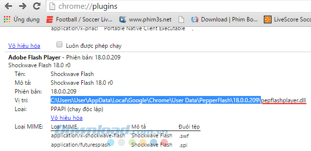 Copy đường dẫn Khắc phục các lỗi do Flash hiệu quả nhất - Phần 2