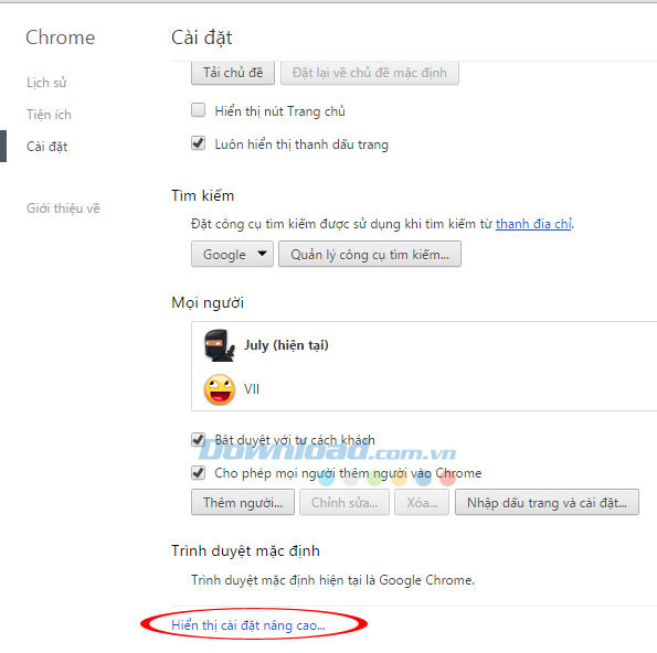 Hiển thị cài đặt nâng cao Khắc phục các lỗi do Flash hiệu quả nhất - Phần 1