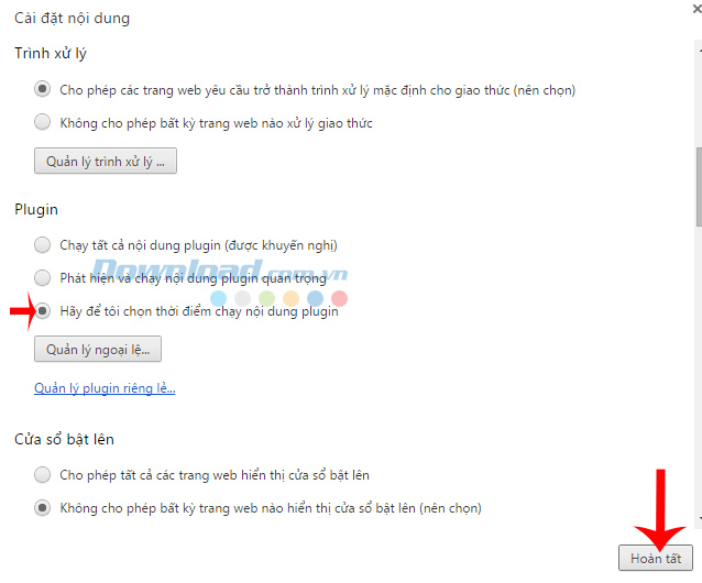 Thay đổi cài đặt Khắc phục các lỗi do Flash hiệu quả nhất - Phần 1