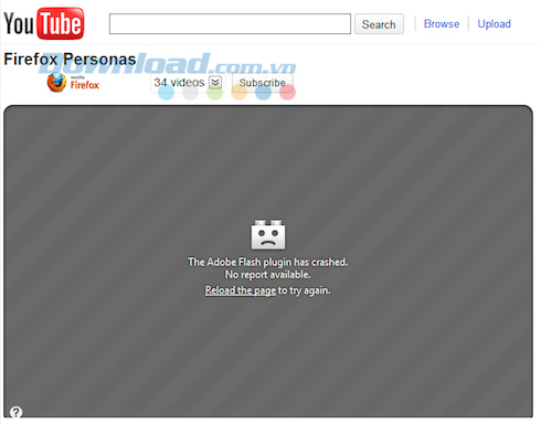 Lỗi hiển thị trên Firerfox Khắc phục các lỗi do Flash hiệu quả nhất - Phần 2