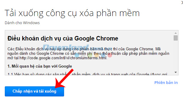Chấp nhận và tải xuống Cách tăng tốc duyệt web trên trình duyệt Chrome