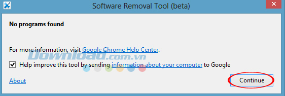 Continue Cách tăng tốc duyệt web trên trình duyệt Chrome