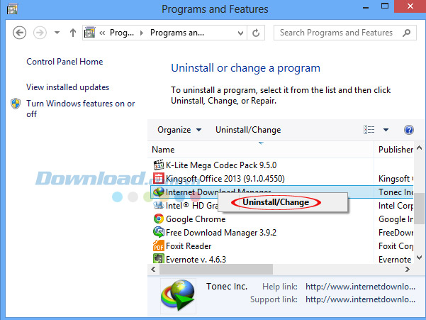 Hướng dẫn gỡ bỏ Internet Download Manager triệt để