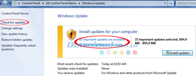 Nâng cấp lên Windows 10 từ Windows 7, 8