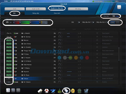 Cách thiết lập đội hình và chiến thuật trong FIFA Online 3