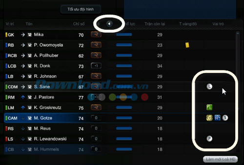 Cách thiết lập đội hình và chiến thuật trong FIFA Online 3