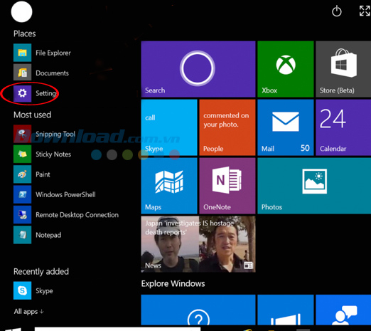 Cách bật tính năng Cortana trên Windows 10 ở Việt Nam