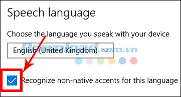 Cách bật tính năng Cortana trên Windows 10 ở Việt Nam