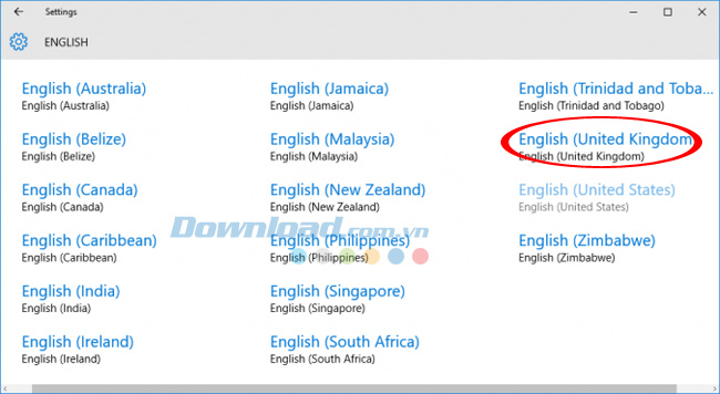 Cách bật tính năng Cortana trên Windows 10 ở Việt Nam
