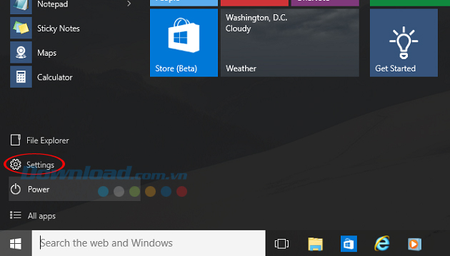 Settings Cách đổi trình duyệt mặc định trên Windows 10