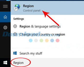 Từ khóa Region Cách sửa lỗi Windows Store trên Windows 10 nhanh nhất