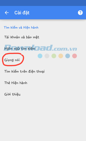 Cách dùng OK Google trên Andorid 