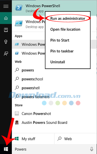 Run as administrator Cách gỡ bỏ hoàn toàn ứng dụng trên máy tính